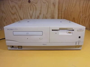 NEC PC-9821Cx model S2 A/540 CD-ROM HDD 100V Free shipping Japan - Picture 1 of 6