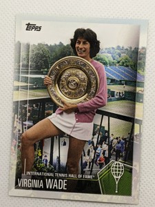 2019 Topps International Tennis Trading Card Virginia Wade No. 27