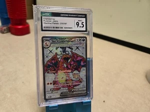 2023 Pokemon OBF EN Ultra Rare #215 Charizard ex CGC 9.5 MINT+ - Picture 1 of 2