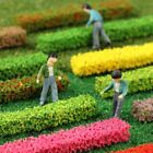 Model Landscape Wargame Miniature Garden Decor Flower Cluster Grass Tufts