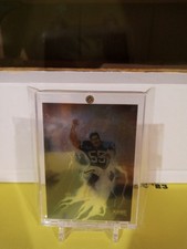 1994 Playoff Junior Seau #3 Julie Bell's Fantasy Football Card SD Chargers