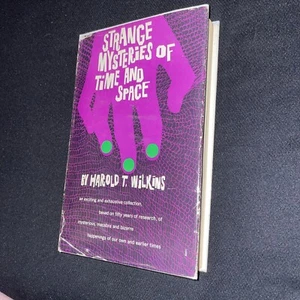 1959 1st - Time & SPACE - Strange Mysteries HC DJ Harold T. Wilkins UFO Occult - Picture 1 of 12