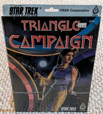 TRIANGLE CAMPAIGN Star Trek RPG FASA 1985 NEW SEALED 2215 - Image 1 of 2