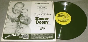 BUFFALO BOB & HOWDY DOODY Be A Ventriloquist HD 35 Vinyl Instructional Cast LP - Picture 1 of 4