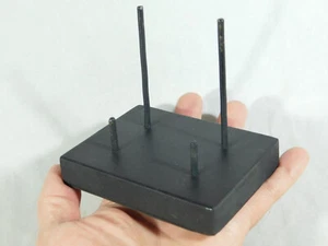 Medium Tall Size Four Post Black Display Stand For Fossils Minerals and More! - Picture 1 of 9