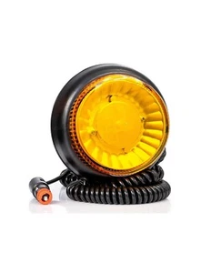 Rotativo LED magnético 3m cable, conector mechero, doble Flash, FRISTOM - Imagen 1 de 3