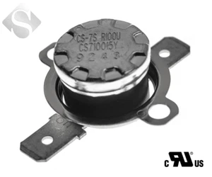 SENSOR DE TEMPERATURA BIMETÁLICO CANTHERM 100 GRADOS C N/O FASTON CS710015Y - Imagen 1 de 2