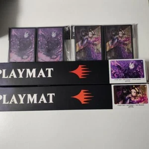 MTG Ultra PRO Liliana of the Veil & Braids,Arisen Nightmare Playmat Sleeves 4Set - Picture 1 of 3