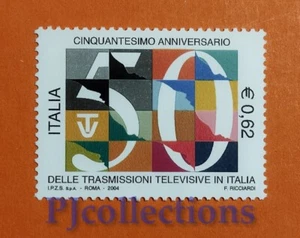 A805-ITALIEN-ITALIEN 2004 FERNSEHSENDUNGEN IN ITALIEN € 0,62 MNH - Bild 1 von 1