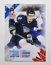 2023 BY Cards IIHF World Junior Championship Finland #94 Jimi Suomi