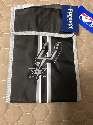 San Antonio Spurs Insulated Lunch Bag Lunch Tote Nwt NBA Forever Collectibles Cover
