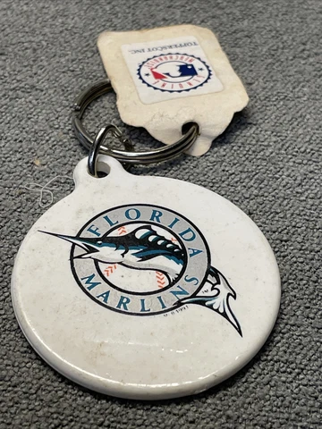 Vintage 1991 MLB Florida Marlins Keychain Topperscot Major League Baseball KG Cover