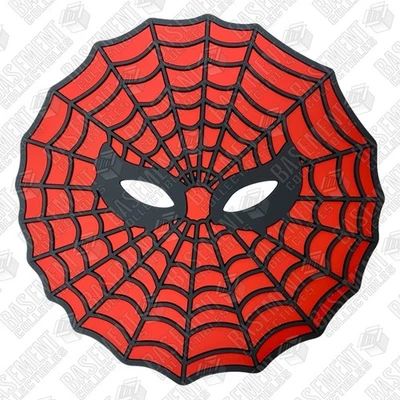 Mezco One:12 Spider-Man - Máscara de tela de goma base Marvel forraje escala 1:12 Foto 1 de 2