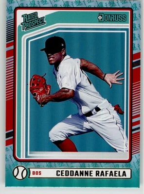 Ceddanne Rafaela 2024 Donruss Liberty 128 Boston Red Sox - Image 1 of 2