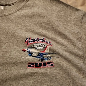 US Air Force Thunderbirds 2015 North America Tour Men’s Large Shirt - Bild 1 von 3