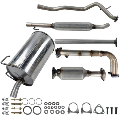 Fit 1997-01 Honda CR-V Front Pipe Catalytic Resonator Muffler Exhaust System Kit - Image 1 of 4