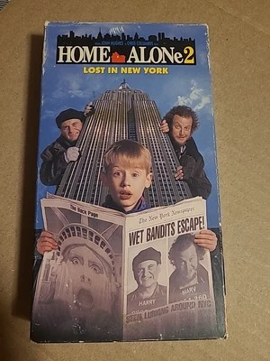 Home Alone 2: Lost in New York VHS (1992) Macaulay Culkin Joe Pesci Foto 1 de 3