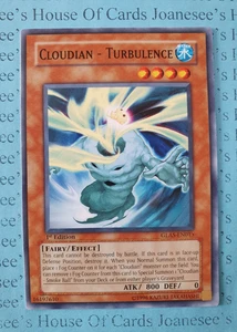 GLAS-EN013 Cloudian - Turbulence Yu-Gi-Oh Card 1st Edition - Picture 1 of 4
