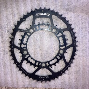 Rotor Q Ring Set for Road and Triathlon 110 BCD 50t/34t Combo Chainrings - Picture 1 of 6