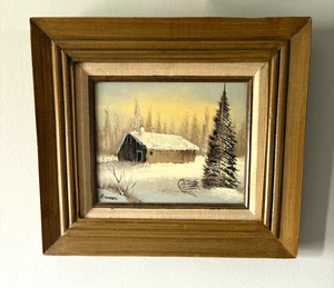 EMERSON Oil PAINTING On Canvas With Frame - Picture 1 of 9