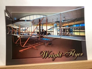 Wright Flyer at the National Memorial: Kill Devil Hills, NC - Vintage Postcard - Picture 1 of 3