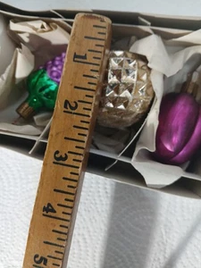 5VTG & Antique German  Sugared  Gold Gobes Fruit Smith & Hawken Plum Grape Berry - Picture 1 of 7