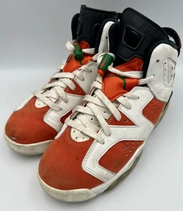 Jordan 6 VI Retro Gatorade Be Like Mike Blanco Naranja Talla 5Y 384665-145 Jumpman - Imagen 1 de 12