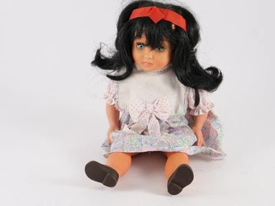 Poupée ancienne  hauteur 43 cm membres articulés en matière rigide - Photo 1/4