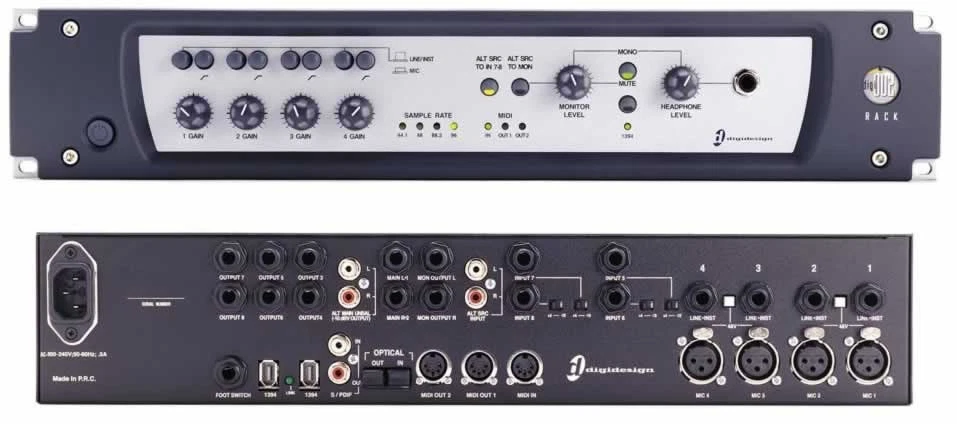 Digidesign Digi 002 19" rack Audio interface firewire - Image 1 of 1