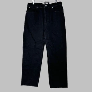 Everlane The Way High Jean Coal Black High Rise Low Stretch Women's 30Long NWT - Picture 1 of 10