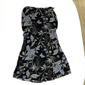 Falda floral verde y negro - Imagen 1 de 8