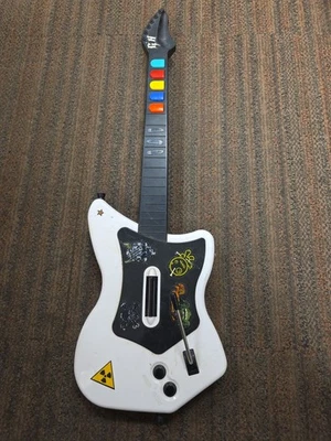 UNTESTED octane Guitar Hero Wireless Guitar White 95025 For PS2 No Dongle - Image 1 of 4
