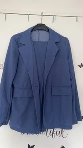 Unbranded Blue/navy Suit 2 Piece,size M Never Worn Without Tags - Picture 1 of 5