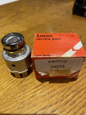 Genuine Original (NOS) Lucas 47SA Ignition Switch 3 Position 34503 OE Jaguar - Image 1 of 4