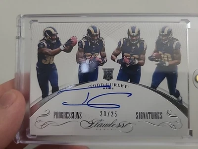 Lote de tarjetas de Los Angeles Rams (RC, MEM, AUTO) Foto 1 de 4