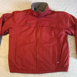 Columbia Jacket Men’s Large Red Insulated Fleece Lined 205 SM 5250 - Picture 1 of 16