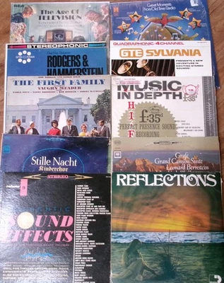 10X Bundle Lot of LP-Old Time Radio/AGE OF TELEVISION/MUSIC IN DEPTH/THE FIRST F Foto 1 de 4