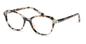 MODO 6538 Women's Handmade Geometric Glasses in Gray Tortoise | 51mm - Picture 1 of 11