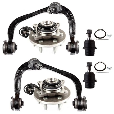 Front Wheel Hub Bearing Control Arm Ball Joint For 2011-2014 Ford F-150 Foto 1 de 4