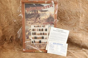 Winchester Repeating Arms Co. Bullet Board limited Edition Series w Catalog Inse - Imagen 1 de 10