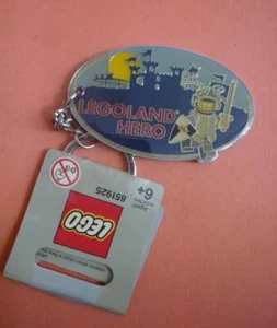 LEGO Castillo Legoland Hero 2007 Llavero Nuevo con Etiqueta Retirado - Imagen 1 de 3