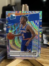 Immanuel Quickley 2020 Panini Donruss Optic RatedRookie Silver Prizm #175 Knicks