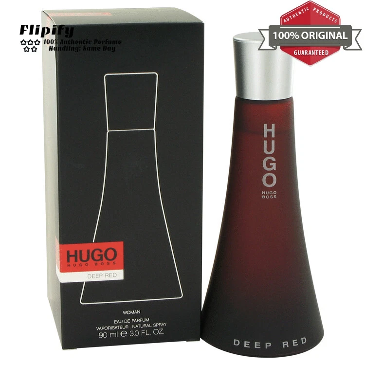 Perfume Hugo Deep Red 3 oz/1,6 oz eau de parfum spray para MUJERES por Hugo Boss Foto 1 de 1