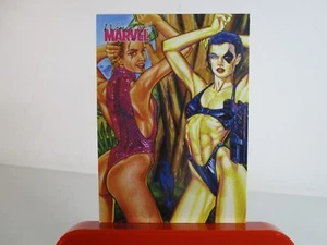2008 DAMEN OF MARVEL BADEANZUG GEPRÄGT CHASE RITTENHOUSE DOMINO VAL COPPER S3 - Bild 1 von 12