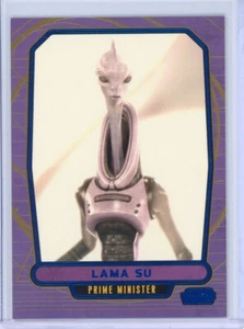 2012 Topps STAR WARS Galactic Files 1 LAMA SU Blue Foil Parallel #070/350 - Picture 1 of 2