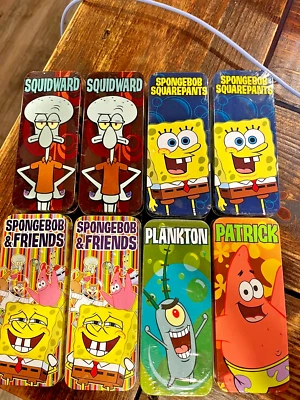 Lote de 10 Nuevos Pantalones Cuadrados Bob Esponja Película 2004 Relojes Digitales Cajas No Abiertas Foto 1 de 2