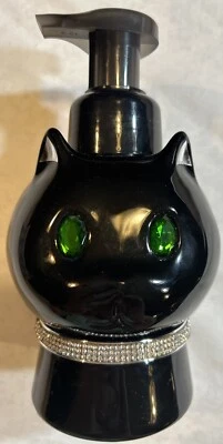 Bath & Body Works Halloween 2024 Soporte Dispensador Bomba Jabón Gato Negro Nuevo Foto 1 de 3