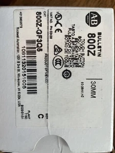 Allen Bradley Touch Button 800Z-GF3Q5 - Picture 1 of 2