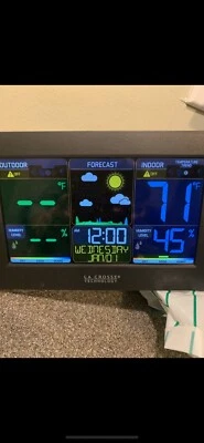 La Crosse Technology Wireless Color Weather Station & Outdoor Sensor - Image 1 of 4
