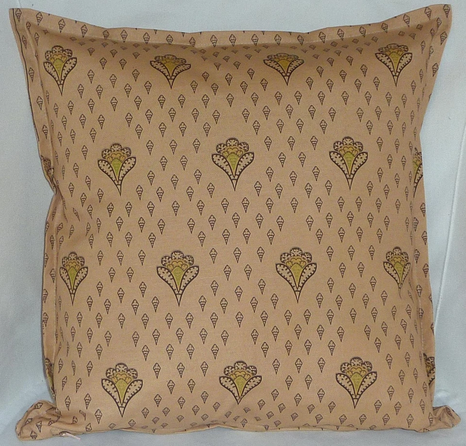 Funda de Cojín Vintage Retro prnt Beige Algodón Hogar Sofá Decoración Reino Unido 18" Funda de Almohada Foto 1 de 1